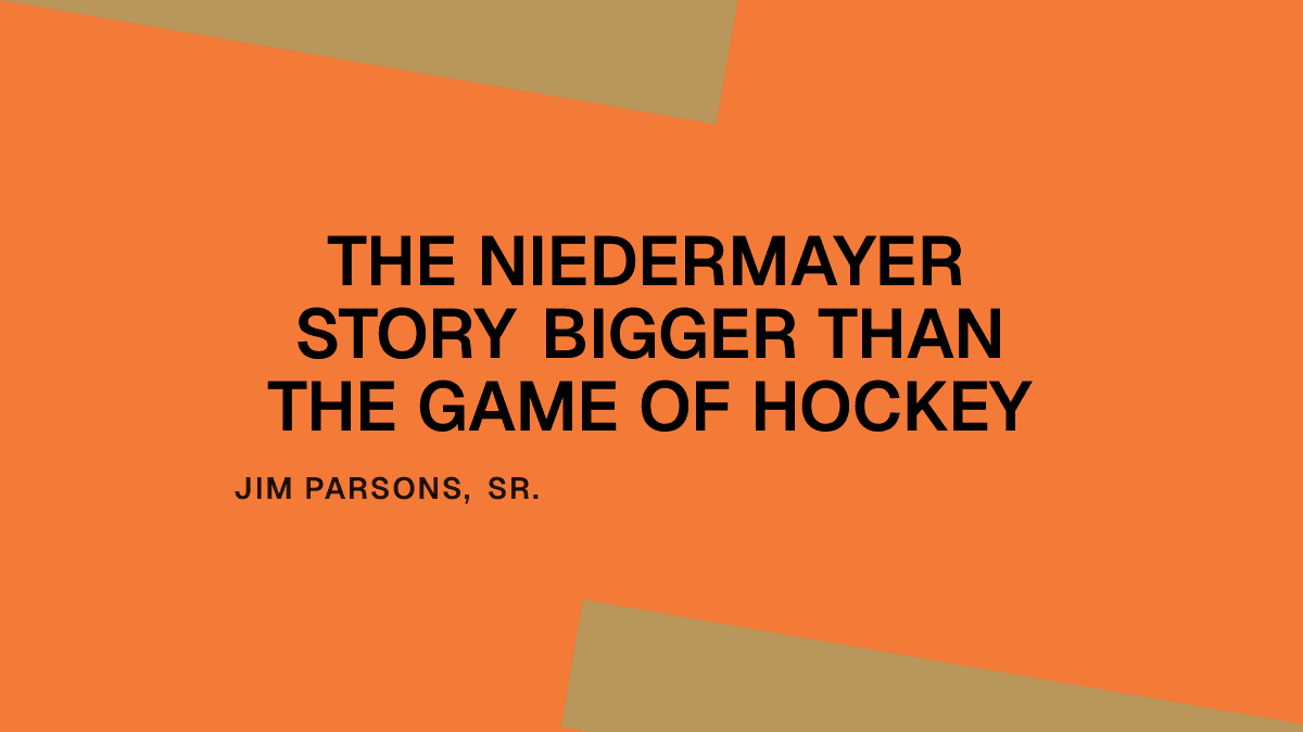 The Niedermayer Story Bigger Than the Game of Hockey