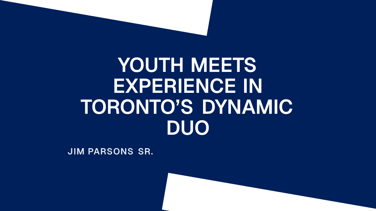 Youth Meets Experience in Toronto’s Dynamic Duo